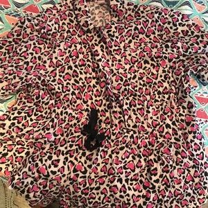 Victoria secret boxer pj set ..button from top